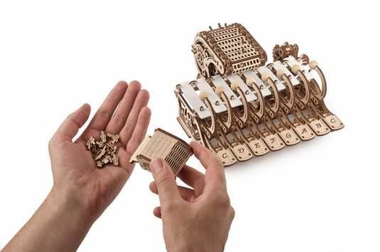 Дерев'яний 3д конструктор Механічна Челеста — Офіційний магазин UGEARS