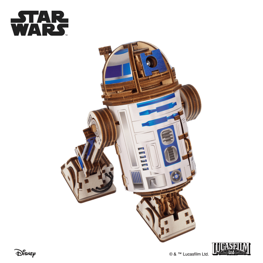 Дерев'яний 3д конструктор R2-D2™ — Офіційний магазин UGEARS
