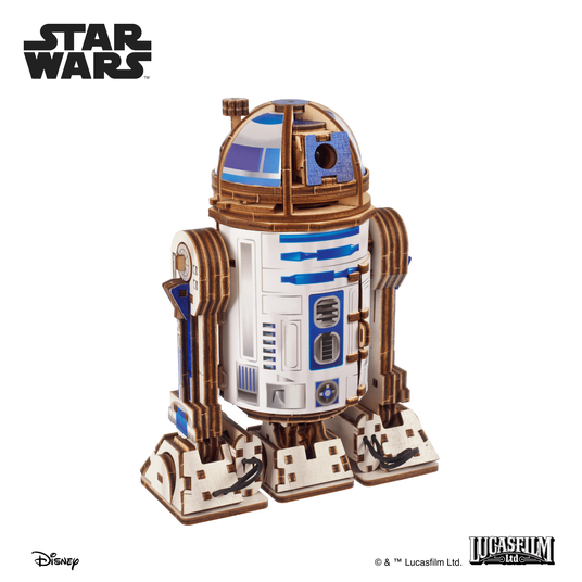 Дерев'яний 3д конструктор R2-D2™ — Офіційний магазин UGEARS