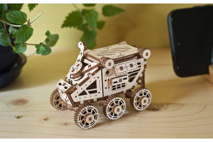 Деревянная 3D модель «Марсоход»