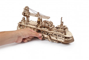 Механическая модель «Научно-исследовательское судно»
