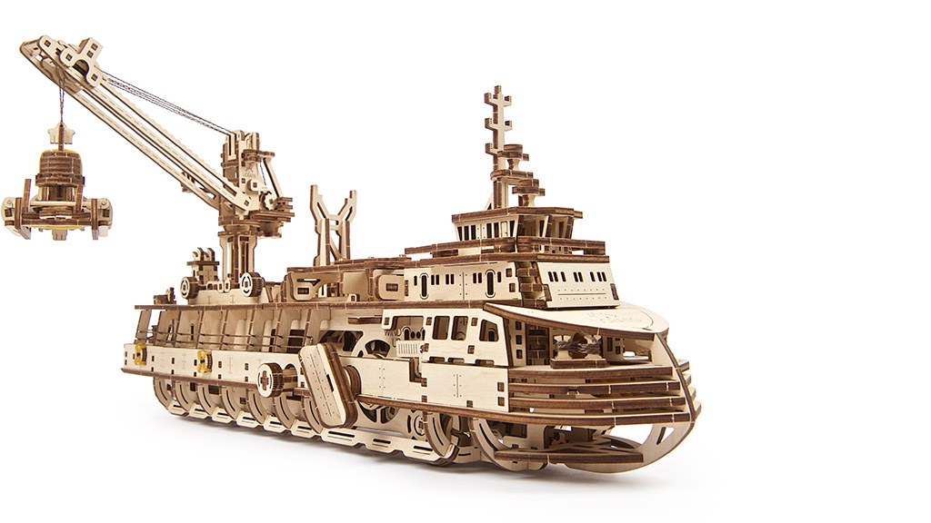 Механічна модель «Науково-дослідне судно»