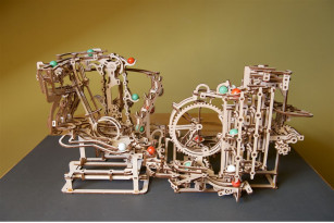 Механическая модель Марбл-трасса Ступенчатый подъемник