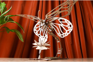 3D пазл механическая Бабочка