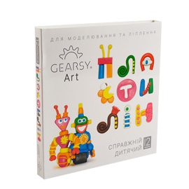 Пластилин «Gearsy Art» набор из 12 цветов